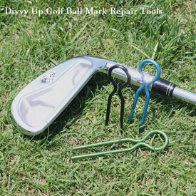 Divvy Up Golf Ball Mark Repair Tools アルミグリーンフォーク