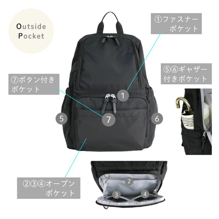 楽天市場】《 今がお得☆30%OFF→6640円~》 マザーズバッグ リュック 