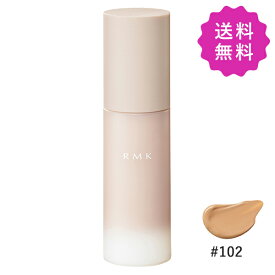 RMK アールエムケー ラスティングジェルクリーミィファンデーション #102 SPF23 PA++ 30g【◆定形外送料無料】