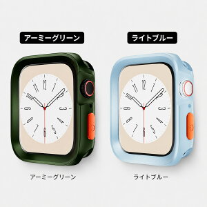 �y���������zApple Watch �J�o�[ �A�b�v���E�H�b�` �P�[�X TPU �\�t�g�P�[�X �}�b�g �ی�P�[�X �S�ʕی� ���h�~ �ϏՌ� �y�� ���^ �����݃J���[ Series 9 8 7 6 5 4 3 2 1 SE�Ή� 38 40 41 42 44 45 49mm �P�[�X
