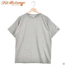 [クーポン 対象]【SALE 20％OFF】フィルメランジェ ルート 2211018 FilMelange ROOT Crew neck Tee Re TeeSHIRTS Project フィルメランジェ オリジナル Tシャツ 半袖 綿 コットン オーガニックコットン エコ リサイクル メンズ レディース ユニセックス 日本製