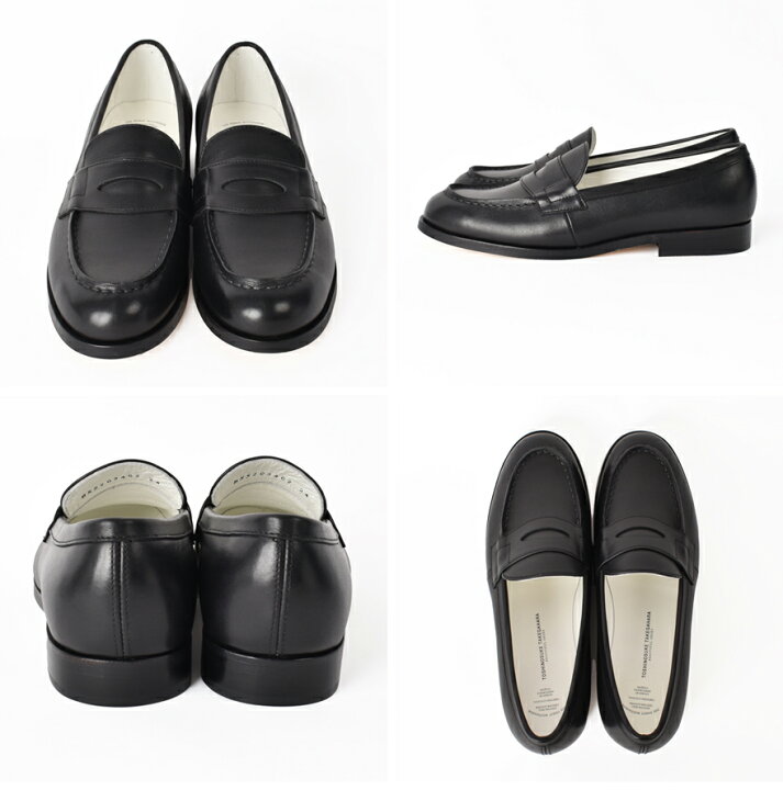 試着のみ】beautiful shoes フレンチローファーブラック23
