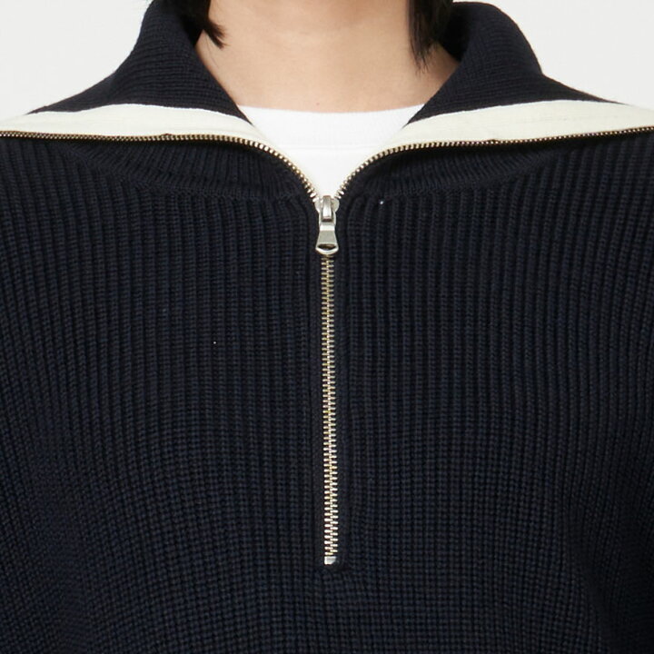 楽天市場】オーシバル ORCIVAL セーラー カラー ハーフジップ ニット 