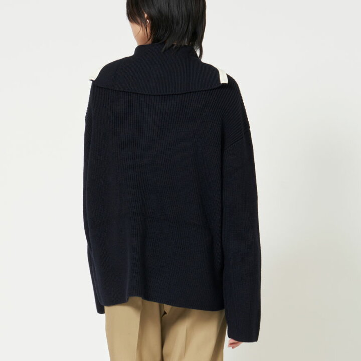 楽天市場】オーシバル ORCIVAL セーラー カラー ハーフジップ ニット 