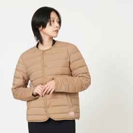 【SALE 30％OFF】ヴァンソン エ ミレイユ Vincent et Mireille ノーカラー ステッチレス ダウン カーディガン Stitchless down Cadigan レディース アウター シンプル ワンポイント 襟無し コンパクト シルエット VM242SD26030 [ 2024 FW 春 秋 冬 ]