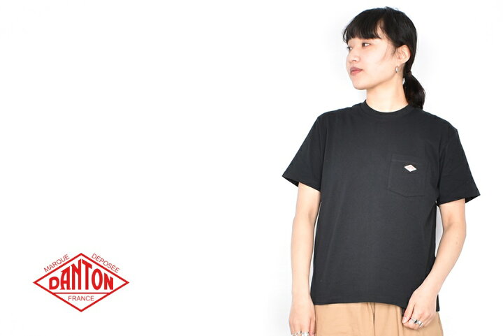 楽天市場 22ss ダントン ポケットtシャツ Jd 9041 Danton Pocket T Solid ポケット Tシャツ ポケt 半袖 白 T シャツ クルー ネック コットン 無地 Tshirts メンズ レディース 男性 女性 男女兼用 34 36