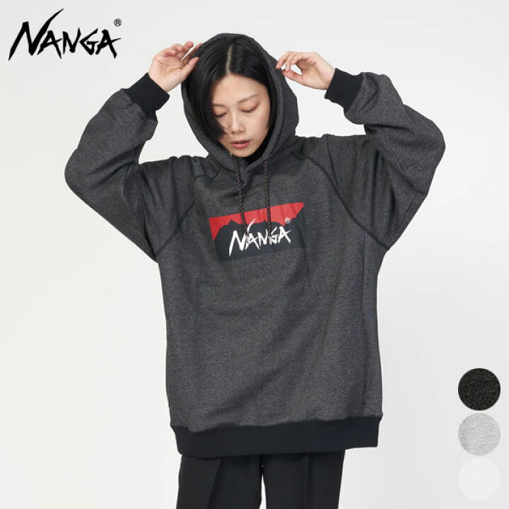 楽天市場】ナンガ NANGA エコ ハイブリッド ボックス ロゴ スウェット 