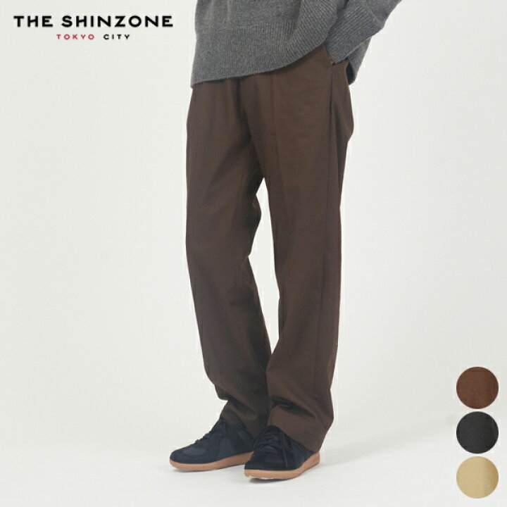 楽天市場】シンゾーン SHINZONE ウォッシュド ハイ ウエスト チノ 