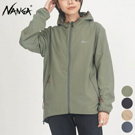 【SALE 10％OFF】ナンガ NANGA エアクロス コンフィー ジップ パーカー NW2211-1F229 AIR CLOTH COMFY ZIP PARKA ライト アウター 羽織 メンズ シンプル カジュアル リフレクター ロゴ ストレッチ 通気性 軽量 ドットエア S M L XL [ 2023 SS 春 夏 秋 ]