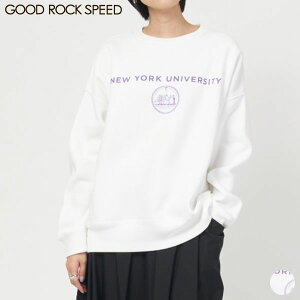 (�X�[�p�[SALE�N�[�|���Ώ�) �ySALE 40��OFF�z�O�b�h ���b�N �X�s�[�h GOOD ROCK SPEED �N���[�l�b�N �X�E�F�b�g �V���c 23NYU002W ���� ���f�B�[�X �J�b�g�\�[ �g���[�i�[ �J���b�W ���S �I�[�o�[�T�C�Y