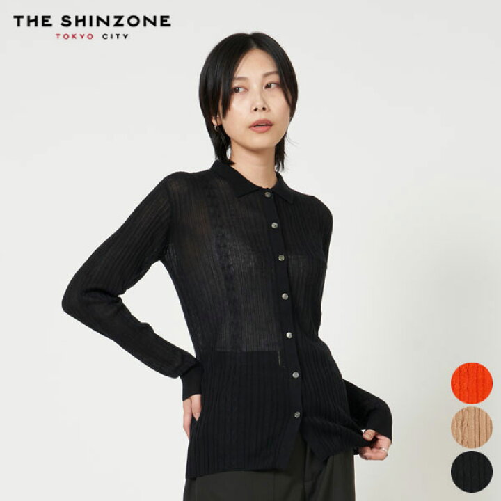 楽天市場】【SALE 30％OFF】シンゾーン SHINZONE シアー ニット 