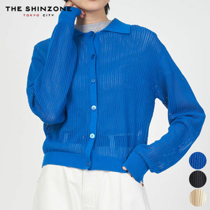 楽天市場】【24SS新作】シンゾーン SHINZONE オープン ワーク ニット 