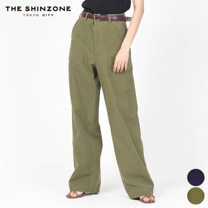 楽天市場】シンゾーン SHINZONE ウォッシュド ベイカー パンツ  