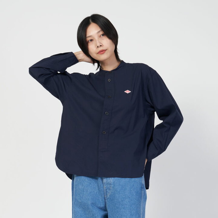 楽天市場】【24FW新作】ダントン DANTON バンドカラー シャツ #DT 