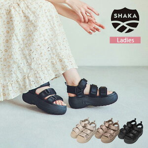 �iSALE�I10��OFF�j�y26SS�V��z�V���J SHAKA �l�I�o���W�[ �G���H�� �`�����L�[ NEO BUNGY EVOL CHUNKY ���f�B�[�X �X�|�T�� �X�|�[�c�T���_�� ���� �X�^�C���A�b�v �x���N���X�g���b�v EVA �y�� �N�b�V