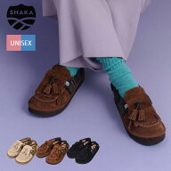 （SALE！10％OFF）シャカ SHAKA モック ミュール タッセル スエード MOC MULE TASSEL SUEDE メンズ レデ…