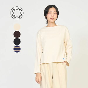 �I�[�V�o�� ORCIVAL �N���[ �l�b�N �����O �X���[�u �v���I�[�o�[ CREW NECK L/S P.O. #B259 ���f�B�[�X �g�b�v�X ���� �o�X�N�V���c ���n �{�[�_�[ ������� �ϋv�� �y�� �R�b�g�� ��100 �t�����X�� [ 20