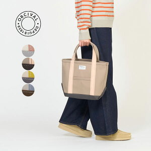 �y26FW �V�F���ׁz�I�[�V�o�� ORCIVAL �g�[�g �o�b�O �X���[�� TOTE BAG SMALL �}���` 3�F �R�b�g�� ��100 ���{�� #OR-H0285 KWC [ 2026 FW �t �� �H �~ ]