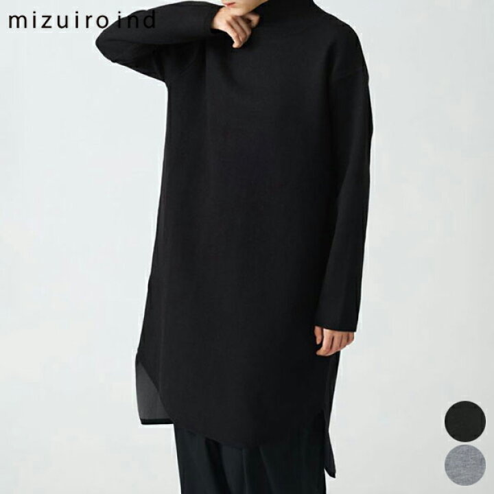 楽天市場】ミズイロインド mizuiro ind ハイネック ワンピース high 