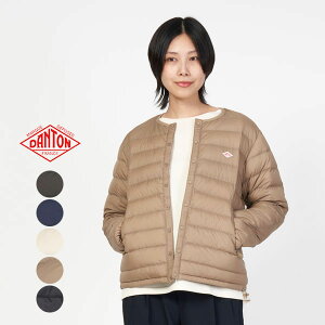 _g DANTON Ci[ _E N[lbN WPbg DT-A0001 NNF WOMEN'S INNER DOWN CREWNECK JACKET CgAE^[ fB[X JWA S by ubN Thx[W S M [ 2024 FW H ~