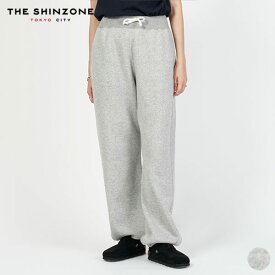 シンゾーン SHINZONE コモン スウェット パンツ COMMON SWEAT PANTS ボトム レディース シンプル カジュアル リラックス セットアップ 無地 裏起毛 日本製 グレー F0 22AMSCU03 [ 2025 FW 春 秋 冬 ]