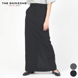 シンゾーン SHINZONE クライスラー スカート CHRYSLER SKIRT レディース タイト ロング スリット マーベルト仕様 24SMSSK02 [ 2025 SS 春 夏 秋 冬 ]