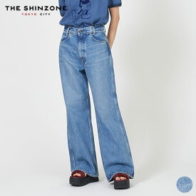 シンゾーン SHINZONE パリジェンヌ デニム パンツ PARISIENNE DENIM PANTS レディース ボトム セミ ワイド フレア ストレッチ コットン 美脚効果 25SMSPA05 [ 2025 SS 春 夏 秋 冬 ]