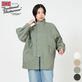 【SALE 30％OFF】トラディショナル ウェザーウェア Traditional Weatherwear エルガン ELGIN 2way レディース ライトアウター ブルゾン 短丈 ミドル レインコート 撥水加工 ポリエステル L251KGFCO0420E [ 2025 SS 春 夏 秋 ]