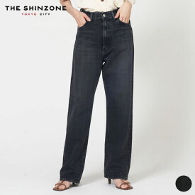 シンゾーン SHINZONE マリリン デニム MARILYN DENIM レディース パンツ ボトム ハイウエスト ヴィンテージ感 スーパーゼロ 綿100 コットン ブラック 25MMSPA03 [ 2025 SS 春 夏 秋 冬]