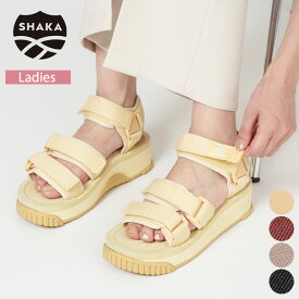 シャカ SHAKA ネオバンジー プラットフォーム 定番 スポーツ サンダル NEO BUNGY PLATFORM レディース スポサン シンプル カジュアル ベルト 調節可能 5cmソール SK-105 [ 2025 SS 春 夏 ]