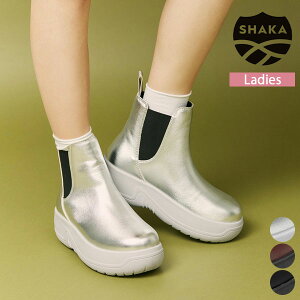 �ySALE 10%OFF�z�V���J SHAKA �`�F���V�[ �u�[�e�B �G���H�� �`�����L�[ ���f�B�[�X �T�C�h�S�A �u�[�c ���� �y�� PU���U�[ ���ɋ��� EVA �^�E�����[�X CHELSEA BOOTIE EVOL CHUNKY SK-335 [ 2025 FW �H �~ ]