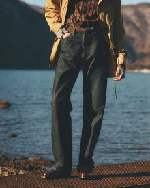 【25FW新作】シンゾーン SHINZONE マリリン デニム パンツ MARILYN DENIM PANTS (Roslyn ver.) 25AMSPA08 レディース ボトム ハイウエスト ストレート ポケット マット 光沢 カジュアル コットン 綿100 日本製 [ 2025 FW 春 夏 秋 冬 ]