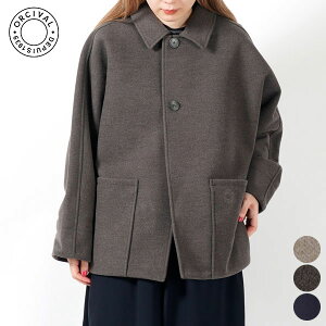 �ySALE 30%OFF�z�I�[�V�o�� ORCIVAL �h���}�� �X���[�u �W���P�b�g DOLMAN SLEEVE JACKET #OR-A0745 BBT ���f�B�[�X �A�E�^�[ �H�D�� �u���e�B�b�V���c�C�[�h �V���v�� �|�P�b�g ���n���� [ 2025 FW �H �~ ][��10]