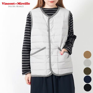 �ySALE 35%OFF�z���@���\�� �G �~���C�� VINCENT ET MIREILLE �X�e�b�`���X �_�E�� �x�X�g Stitchless down vest VM252SD26040 �A�E�^�[ �����Y ���f�B�[�X ���j�Z�b�N�X ���� �y�� �C���i�[�_�E�� �R�[�f�����C 