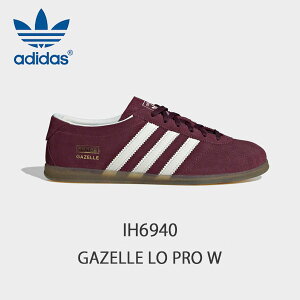 (SALE! 20��OFF) �y26SS�V��z�A�f�B�_�X adidas �K�[�� ���[ �v�� GAZELLE LO PRO W ���f�B�[�X �C �V���[�Y �X�j�[�J�[ T�g�D�X�e�b�` ���^ ���U�[�A�b�p�[ �X�^�C���b�V�� �ϋv�� �O���b�v�� IH6940 [ 2026