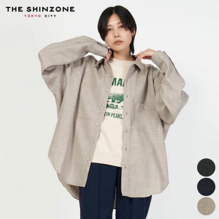 楽天市場】シンゾーン SHINZONE ウール ダディ シャツ WOOL DADDY  