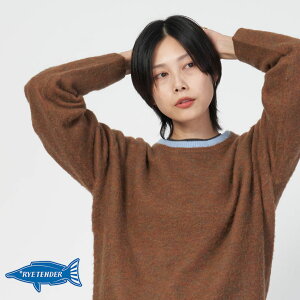 ySALE 30OFFzCe_[ RYE TENDER vbgZ[^[ R23-02-01-011 PLATT SWEATER fB[X jbg JV~A oCJ[ Vv JWA Xgb` gbvX O[ uE [ 2024 FW 