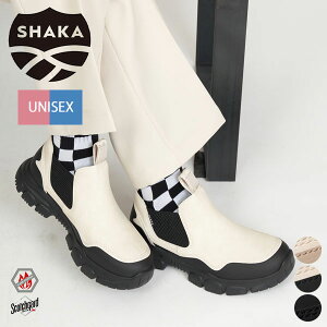 �V���J SHAKA �T�C�h�S�A �V���[�g �u�[�c TREK SHORT CHELSEA AT �g���b�N �V���[�g �`�F���V�[ ���j�Z�b�N�X �C �J�W���A�� �u���b�N ���l�� �g�[�v �o�C�J���[ SK-216 [ 2025 FW �H �~ ] [��]
