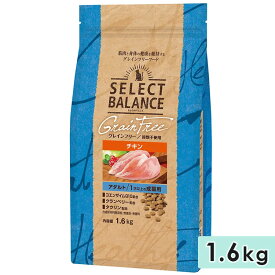 セレクトバランス グレインフリー アダルト チキン 小粒 成猫用 1.6kg 1歳以上 キャットフード ドライフード SELECT BALANCE 正規品