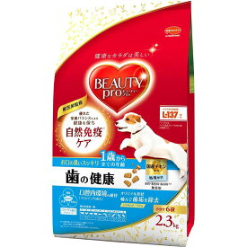 ビューティープロ ドッグ 歯の健康 1歳から 2.3kg 成犬用 チキン ドッグフード ドライフード 国産 総合栄養食 ビューティプロ BEAUTY pro 日本ペットフード 正規品
