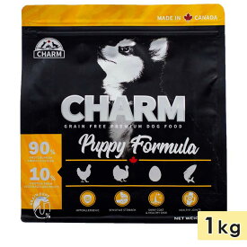 CHARM チャーム パピー 1kg 子犬用 全犬種用 ドッグフード ドライフード トランペッツ 正規品