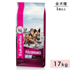 ユーカヌバ プレミアム パフォーマンス 17kg 成犬用 全犬種用 ワーク 1歳以上 ドッグフード ドライフード Eukanuba 正規品