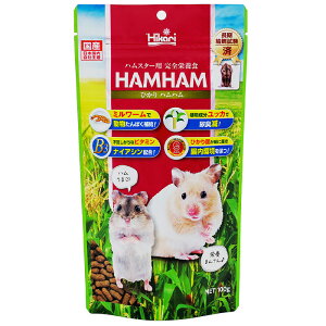 ひかりハムハム 100g ハムスター専用 ペレット 総合栄養食 小動物用フード 主食 ハムスター用完全栄養食 国産 キョーリン