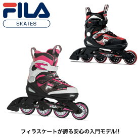 [フィラ スケート] FILA SKATES J-ONE インラインスケート ジュニア 大人 サイズ調整可 国内正規代理店品 ローラースケート インライン プロテクター 子ども