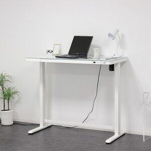 【送料無料】電動昇降デスク メモリ機能付き 17051 17053