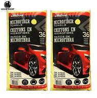 カークランド (KIRKLAND) マイクロファイバータオル 72枚(36枚×2個) 洗車 吸水タオル 車 車用 カー 用品…