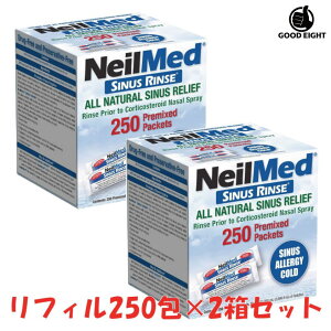 y2Zbgz ytB̂݁zj[bh TCiXEX tB 250×2 {gȂ Neilmed Sinus Rinse Refill @ @