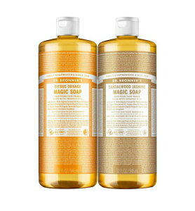 【選べる2本】ドクターブロナー マジックソープ 946ml ベビーマイルド ラベンダー アールグレイ ローズ アールグレイ ペパーミント ティートゥリー シトラスオレンジ DR. BRONNER'S 【オーガニッ