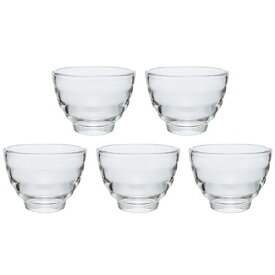 ハリオ　カップ　耐熱ガラスカップ5個セット　HU-3012　耐熱ガラス製 ガラスカップ 5個セット ハリオグラス ボウル 器 カップ コップ 湯呑み 耐熱容器 HARIO