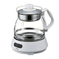 ハリオ　マイコン煎じ器 N　HMJN-1000-W　7段階火力調整 熱湯OK 吹きこぼれ防止 漢方 自動煎じ器 薬膳ポ…